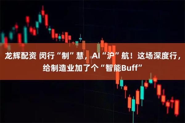龙辉配资 闵行“制”慧，AI“沪”航！这场深度行，给制造业加了个“智能Buff”